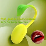 Remote Control Vibrator For Women - Hands-Free G-Spot & Clitoral Stimulator, Whisper Quiet Wearable Vibrator For Couples, Long Distance Lover, 10 Vibration Modes (Bean Sprout Design)