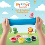 Air Dry Clay Kit 5 Packs Modeling Clay Animals Kit for Kids