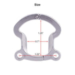 Men'S Virginity Lock Belt Male Chastity Cock Cage Anti-Off Ring F004 (For Testis Separation Base Ring?31Mm/ 1.22’’)