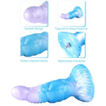 Sex Machine Attachments, Silicone Fantasy Series Dildos Attachments For Ukulele Sex Machine With Ezfunlok Connector