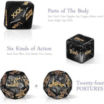 6Pcs Sex Dice Set, Date Night Dice, Glow-In-The-Dark Dice, Adult Sex Toys, Sex Games For Honeymoon, Valentine'S Day, Anniversary, Etc.