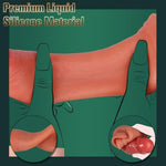 Beginner Penis Sleeve Vibrator Extend 1.7 Inch Male Sex Toys Cock Extender Sleeve Reusable Liquid Silicone Penis Enlarger For Erection Enhancement Realistic Adult Sex Toys For Men Couples