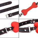Gag Mouth Fetish Dog Bone Ball Sm Restraints Silicone Sex Toys Flirting Set Toy Sexy Slave Frisky Beginner