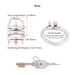 Chastity Device Male Virginity Lock Ergonomic Design Chastity Belt Cock Cage Adult Game Sex Toy B1050 50Mm