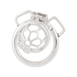 Chastity Device Cage Closed Base Ring Attachable Belt Cock Cage Base Ring For Men'S Chasity Cage Stainless Steel Virginity Lock Jh545 40mm and 50mm
