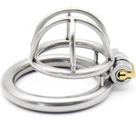 Small Chastity Cage For Men Metal Chastity Cage Inverted Chastity Cage Steel Penis Cage Cock Cage Chastity Devices Sissy Chastity Cage Bdsm Cage Chs183 (50Mm/2In)