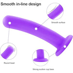 Strap on Dildo, Silicone Dildo, Womens Sex Toys, with 2 Removeable Realistic Silicone Dildo Strap on Sex Toys, Adjustable Strapless Strapon G-Spot Sex Toys for Women, Suit Lesbian Couple Purple