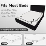 Sex Bondage Bdsm Kit Bed Restraints Set, Sex Toys With Handcuffs Ankle Cuff, Adjustable Leg Straps Handcuffs, Silk Blindfold Mask, Multifunctional Adult Toys For Couples Women Sm Games Pleasure