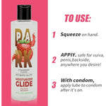 Water-Based Lube Fun/Flavoured Lubricant Lube For Men, Women And Couples, Made Without Added Sugar, 8 Fl Oz(Sexy Strawberry)