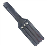 Studded Spanking Paddles, 9.25 Inch Studded Rubber Bondage Paddle Black Studded Design Sensual Sex Leather Bondage Fetish Faux Leather Spanking Paddle Bondage Adult Sex Toy For Sex Play,Black