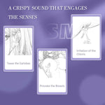 2Pcs Nipple Clamps Bdsm Nipple Toys, Adjustable Metal Nipple Clips, Non-Piercing Nipple Rings Stainless Steel Clamp With Purple Bells, Breast Flirting Stimulation Adult Sex Toy For Women Couples