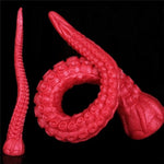 Silicone Tentacle Dildo Octopus Anal Plug Adult Sex Toy: Extra Long Dildo With Suction Cup, Flexible Realistic Butt Plug For Couples (M)