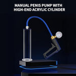 Male Enhancement Pump System,Penis Extender Vacuum Pump 9 X 2 Inch Cylinder,Sex Toys - Male Sex Toys For Men, Adult Toys For Men