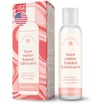 Water Based Lube - Versatile, Natural Feel - Toy And Silicone-Friendly For All Your Adventures - Water-Play & Edible - Made In Usa - Personal Lube For Women, & Couples (4 Fl Oz)