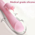 Vibrator Dildo Sex Toys For Women Wand Realistic Rabbit Sex Toy With Licking And Vibrating G Spot Vibrators 7 Sucking Modes For Anal Dildos Adult Sex Toys Games For Couples