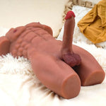26Lb Male Sex Doll Torso With 7In Flexible Huge Cock Penis, Life-Size Sex Doll With Tight Muscle & Anus, Unisex Masturbator Sex Dolls For Female Couples And Gay Male
