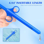 Lube Applicator Syringes, Anal Lube Injector Syringe Reusable Long, Lube Shooter Sex Accessories For Adults, Personal Lubricant Injector, Vaginal Lube Applicator With Airproof Silicone Cap