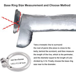 Metal Male Chastity Device Steel Stainless Cock Cage Sex Toy Ring With Tube C140 (1.57 Inch / 40Mm)