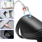 Penis Enlargement Sleeve With Particles & Vibrating Cock Ring Set For Erection Enhancement & Delay Ejaculation - Adult Sex Toys For Men