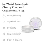 Cherry Flavored Orgasm Balm 7G - Arousal Cream, Stimulating Balm Sex Toys For Adults