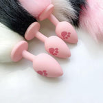 Tail Plug Anal Plug Anal Sex Toys for Couples, Anal Butt Plug Tail Furry Cosplay Female Male Sex Toy for Women Men, BDSM Buttplug Fox Tail Anal Dildo Trainer Stimulator Adult Sex Toys & Games
