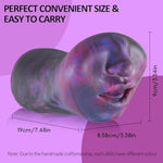 Male Masturbators Realistic Mouth Sex Toys For Men,Soft Silicone Lifelike Face Pocket Pussy Stroker Masturbation Cup Penis Trainer,Fantasy Deep Throat Oral Sex Doll Blowjob Machine For Him Pleasure