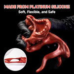 Dragon-Shaped Adult Penis Sleeve Pennis Extender Cock Sleeve,Silicone Penis Sleeve Extender Sex Toys,Delay Ejaculation Penis Time Expand,Suitable For Sex Toys Intimate Play With Couples (T404-F)