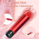 Women Sex Toys Vibrator Bullet, Lipstick Vibrator For Women’S Precision G Spot Clitoral Nipple Anal Sex Stimulation, Mini Vibrators With Led Display & 9 Powerful Vibrations, Adult Sex Toys & Games