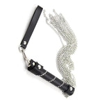 Sex Bondage Toy Whip With Stainless Steel Tassel Chain Sm Sex Role Play Training Whip Sex Toy For Couple Flriting Whip For Bdsm Role Play Bondage Toy