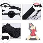 Bdsm-Bondage-Kit Restraints Kit Sex Toys For Couples,Adjustable Bondage Set Fuzzy Handcuffs Ball Gag Couple Sex Toys Bsdm Toys For Couples Juguetes Sexuales Eroticos (Pink)