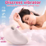Adult Toys Sex Toys Dildo Vibrator with 9 Sucking & Vibrating Modes for Women Clitoral Nipple, Sucker Sex Stimulator G Spot Mini Vibrators for Women Couples Pink