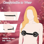 BDSM Adjustable Nipple Stimulator for Painful Pleasure, Bondage Restraints Toy for Women and Couples