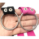 Chastity Belts Bondage Men'S Chastity Cage Training Supplies Auxiliary Belt Elastic Anti-Falling Adult Sex Toys (Black And Pink)