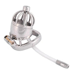 Medical Grade Stainless Steel Chastity Device Male Comfortable Cock Cage Sm Penis Exercise Sex Toys D140 (1.57 Inch / 40Mm)