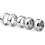 Stainless Steel Male Penis Cock Ring Metal Cock Penis Ring For Enhance Male Long-Lasting Erection Sex Toy 26Mm