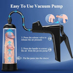 Sex Toy Male Penis Pump - Pennis Extender Adult Sex Toys - Pumps & Enlargers For Men With 3 Penis Ring And 2 Silicone Sleeve,Sex Machine Enlarge Juguetes Sexuales For Stronger Bigger Erections