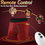 Prostate Massager App Anal Sex Toys With 10 Thrusting & Vibrating Modes, Remote Control Anal Vibrators For Men, Couples, Gay, G-Spot Vibrator Anal Dildos For Women, Men Dual Silicone Cock Ring