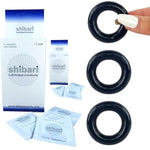 Male Condoms 24 Count, 3 Cock Ring For Men Bundle