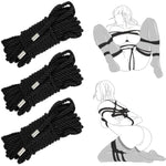 Bdsm Shibari Bondage Sex Rope - Bdsm Kit Adult Bondage Restraints Set Sex Toys For Beginner Women & Couples Extreme Sm Slave Fetish Tie-Ups Restraint Kit Kinky Rope 32 Feet 8Mm,3 Pack