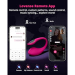 Lush 4 Remote Control G-Spot Vibrator, Wearable Long Distance Adult Sex Toys & Games With Led Light, App Controlled Egg Vibrators For Women Couples, Powerful Vibration, Discreet, Waterproof