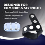 Adult Sex Toys – Performance 3-Snaps Cock Strap – Platinum-Cured Puria Silicone Adjustable Cock Ring Strap –Nickel-Free Stainless Steel – Male Penis Enhancer For Men & Couples – Black