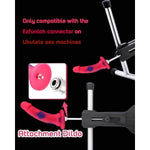 Sex Machine Attachment, Sex Toy Realistic Dildo Compatible With Harness, Dildo For Ukulele Love Machine Device Series With Ezfunlok Connector, 6.6 Inches