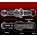 Penis Sleeve Cock Sleeve Male Sex Toy For Couples, Penis Extension Condom Cook Rings For Men Erecton Sex, Penis Extender Men Sex Toys With Dense Large Particles,Realistic Wolf Dildo Adult Toys For Men