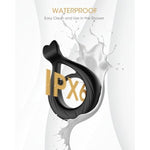 Vibrating Cock Ring Sex Toys For Men Couple, Flexible Silicone Penis Ring Vibrator With 9 Powerful Settings For Clitoris & Testicles Stimulation, Male Adult Sex Toys