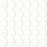 200 Pcs 1 Inch Acrylic Circle Blanks for DIY Crafts, Art & Display Bases