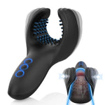 Male Vibrator Sex Toys For Men - Penis Vibrators Training Kit With 10 Bite & Vibrating Modes, 3 Powerful Motors Waterproof Male Masturbators Stroker Mens Adult Toys Sex Toy For Sex Game