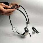 Male Chastity Belt Stainless Steel Invisible Underwear Belt Lockable Pants Light All -Inclusive With Penis Cage For Aldult Man (Black, 60-90Cm)