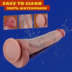 Realistic Silicone Long Dildo,11" Ultra Lifelike Beginner Dildos Flexible Soft Realistic Penis Sex Toys Dildos For G-Spot Anal Dildo With Strong Suction Cup Sex Adult Toy For Advanced Women Couple