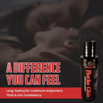 Flocko Glide Water Based Lube | Long-Lasting Personal Solution For Men & Women | Smooth, Natural Feel | Unflavored, Fragrance-Free, Non-Staining | Safe For Use (Water Based 2.2 Fl Oz)
