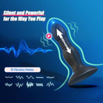 Thrusting Vibrating Anal Plug Sex Toys With Suction Cup, Remote Control Prostate Massager Butt Plug Vibrator, Anal Male Adult Sex Toy For Men Women Couples, Anal Dildo Anal Trainer Game Play